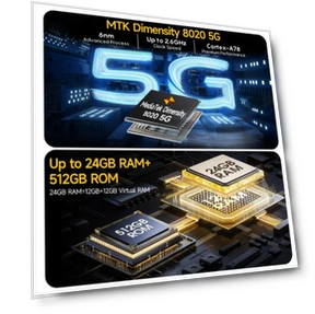 Rugged 5G Smartphone with Satellite Messaging — Mobile Devices & Accessories, Ulefone