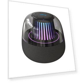 Wireless Bluetooth Speaker with RGB Lights — Portable Audio, Allway