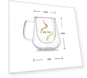 Double-layer Insulated Office Cup — Travel Drinkware
