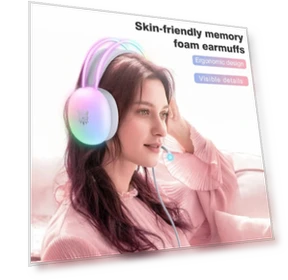 Gaming Headset with RGB Lights — Headsets, ONIKUMA