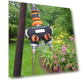 Garden Irrigation Plastic Conversion Joint — Drip Kits