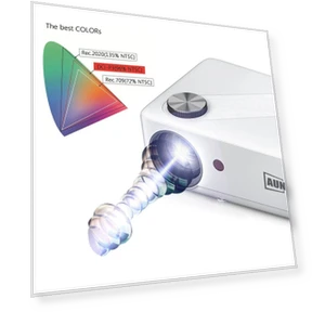 Portable Home Theater LED HD Digital Projector — Home Theater Projectors, AUN
