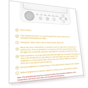 Simulated Sunlight Lamp with White Noise Machine — Light Therapy Solutions