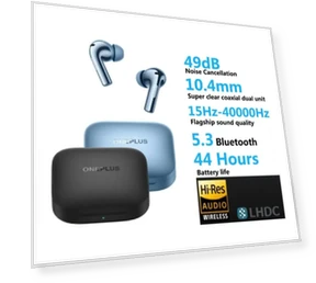 Wireless Earphone — In-Ear Headphones, OnePlus