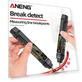 2-in-1 Multimeter Test Pen — Multimeters & Analyzers, ANENG