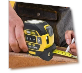 3-In-1 Infrared Laser Tape Measuring — Laser Distance Measuring Tools, Measurin