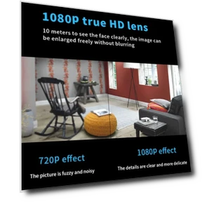 Compact 1080P HD WIFI Camera — Smart Home Security
