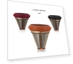 Cone Shaped Pour Over Coffee Dripper — Manual Brew Coffee Makers