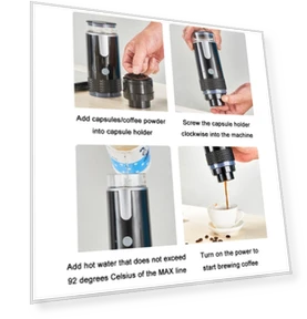 Fully Automatic Portable Wireless Coffee Machine — Brewing Excellence