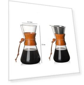 Heat-resistant glass coffee pot — Carafes & Pitchers