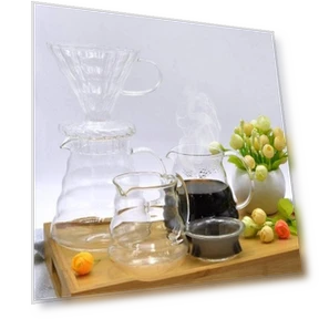 Heat-resistant Hand-made Coffee Glass Pot — Pots