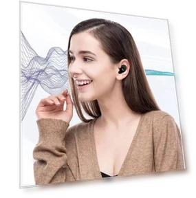 Rechargeable Invisible Wireless Hearing Aid Sound Amplifier — Hearing Support, CIC