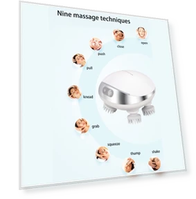 Hot Compress Red Light Head Massager — Back Relief Solutions