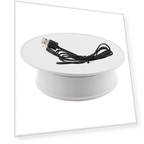 360 Degree Electric Rotating Turntable Display Stand — Display Stands