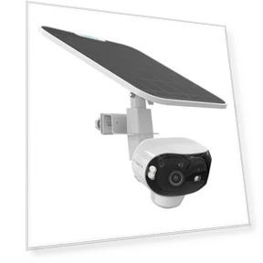 2-in-1 Gutter Bracket Mount for Security Camera and Solar Panel — Surveillance Enclosures & Mounts, VOMENC