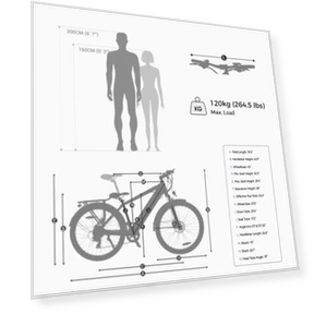 Step-over E-Bike Trekking Bike — Electric Self-Balancing Scooters, Eleglide
