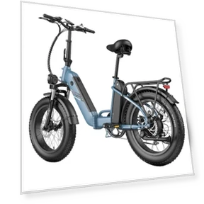 Foldable Step-thru Trekking E-bike — E-Bikes, Fafrees