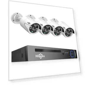 POE Security Camera System — Security Cameras, Hiseeu