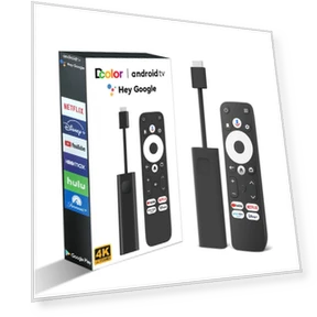 Android TV Stick 4K Streaming Media Player — Ultra HD Media Players, Dcolor