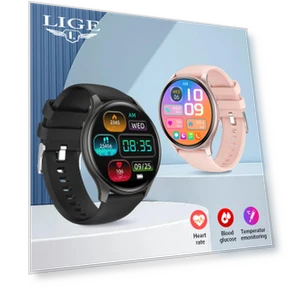 Bluetooth Smart Watch with Voice Control — Wearable Accessories, LIGE
