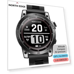 GPS Sports Smartwatch — Smartwatches, NORTH EDGE