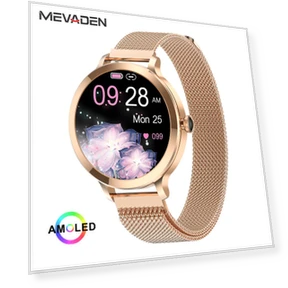 New AMOLED Display Fashion Women's Smart Watch — Smartwatches, MEVADEN