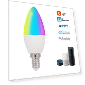 RGB + W + C LED Smart Bulb — LED, 3d printing machine