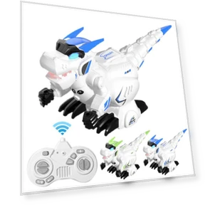 Smart Dinosaur Toy with LED Lights — Interactive Animal Companions, Toy
