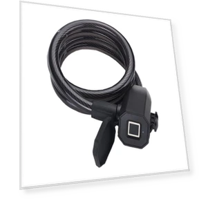 Smart Fingerprint Cable Lock — Luggage Locks, PVY