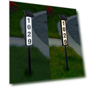 Solar Address Light — Garden Illumination