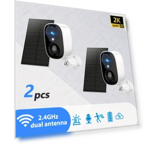 Solar-circuit TV Wireless IP Camera — Security Cameras