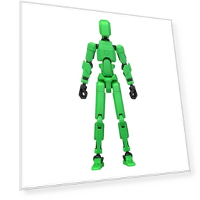 3D Printed Titan Robot Mobile Doll Set — Collectible Statues, lucky66