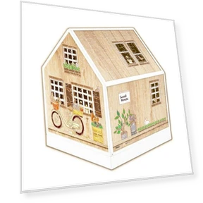 3D Puzzle Love Tree Hut House with LED Touch Ball — Puzzles, Board M Factory