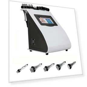5 in 1 Vacuum Liposuction Ultrasonic Cavitation Radio Frequency Body Slimming Machine — Galvanic, L.RIDING PULO