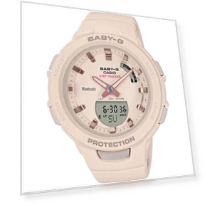 Baby-G BSA-B100-4A1JF G-SQUAD Steptracker Bluetooth Watch — Smartwatches, Casio