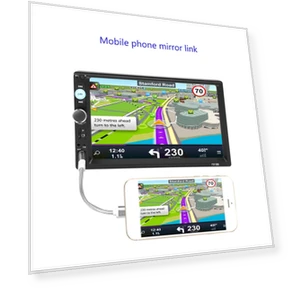 Bluetooth Car Radio with 7-inch Touch Screen — Stereo Receivers, Xudikou