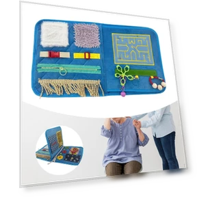 Fidget Blanket — Blocks, Closet of Beauty