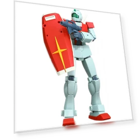 Mobile Suit Gundam RGM-79 GM Figure — Gaming Figures, Bandai