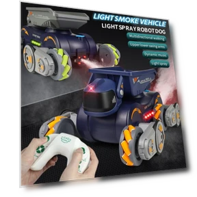 Radio-controlled stunt car with light and music — Remote Control Cars, JJRC