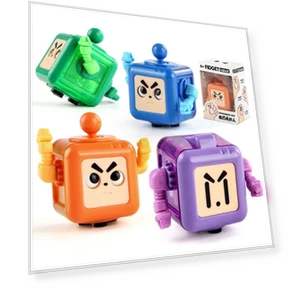 Kids Stress Relief Fidget Robot Cube — Blocks, Ovly