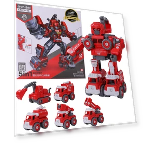 Mecha Driver Robot Transformer — Construction Kits, Nippon-Mart