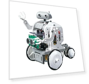 Microcomputer Robot Kit, Wheel Type — Construction Kits, Tamiya