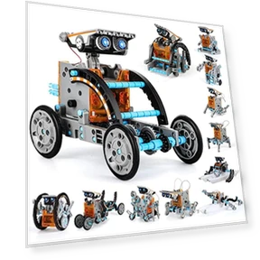 STEM Solar Robot Kit 12-in-1 — Solar Power, World Auto Parts