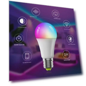 WiFi RGB Bluetooth Music LED Light — Smart Home Modules, Smarter than future