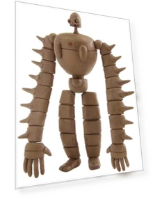 Laputa Castle in the Sky Robot Soldier Battle FG4 Plastic Model — Figure, Fine Molds