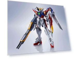 Metal Robot Spirits Mobile Report Gundam W Wing Gundam Zero — Figure, TAMASHII NATIONS