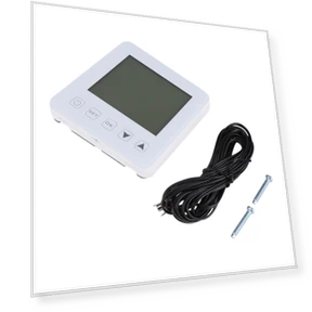 Programmable LCD Electric Heating Thermostat — Home Climate Control, KONNWEI