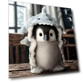 Realistic Plush Robot Penguin — Interactive, Lnatis