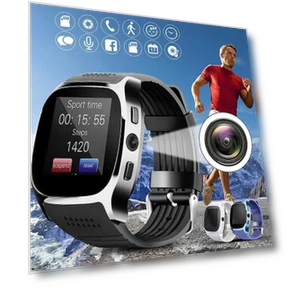 Smart Watch with Camera Support — Smartwatches, SCIONE
