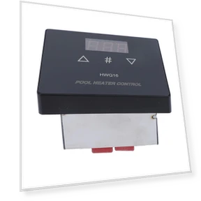 Thermostat Panel for Electric Pool with Touch Screen and Digital Display — Swimming Pool Heaters, Vestidos